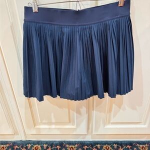 Varsity High-Rise Pleated Tennis Skirt